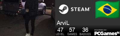 ArviL Steam Signature