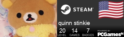 quinn stinkie Steam Signature