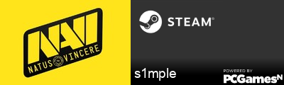 s1mple Steam Signature