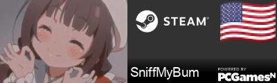 SniffMyBum Steam Signature