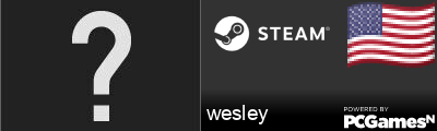 wesley Steam Signature