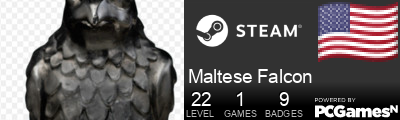 Maltese Falcon Steam Signature
