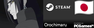 Orochimaru Steam Signature