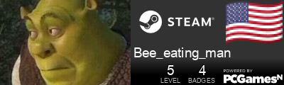 Bee_eating_man Steam Signature
