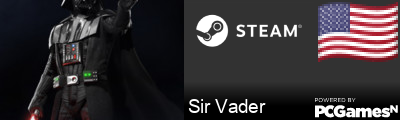 Sir Vader Steam Signature