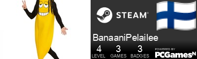 BanaaniPelailee Steam Signature