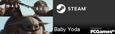 Baby Yoda Steam Signature