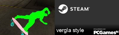 vergla style Steam Signature