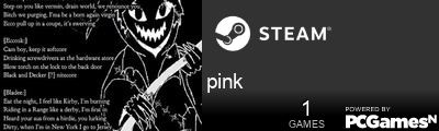 pink Steam Signature