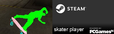 skater player Steam Signature
