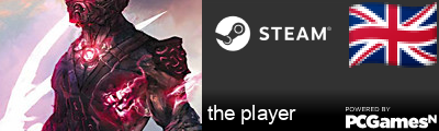 the player Steam Signature