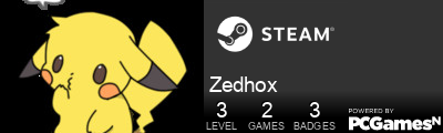 Zedhox Steam Signature