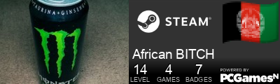 African BITCH Steam Signature