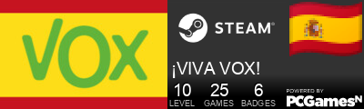 ¡VIVA VOX! Steam Signature