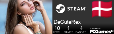 DeCuteRex Steam Signature