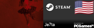 Je7ta Steam Signature
