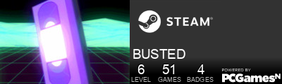 BUSTED Steam Signature