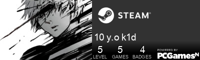 10 y.o k1d Steam Signature