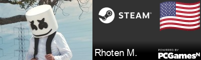 Rhoten M. Steam Signature