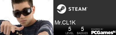 Mr.CL1K Steam Signature