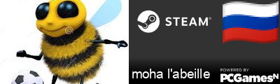 moha l'abeille Steam Signature