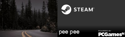 pee pee Steam Signature
