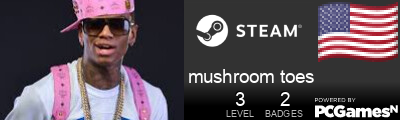 mushroom toes Steam Signature