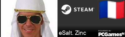 eSalt. Zinc Steam Signature