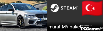 murat M// paket Steam Signature