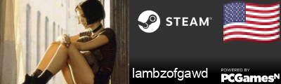 lambzofgawd Steam Signature