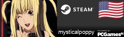 mysticalpoppy Steam Signature