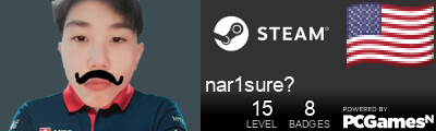 nar1sure? Steam Signature