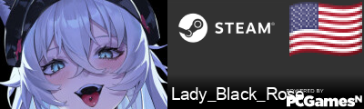 Lady_Black_Rose Steam Signature