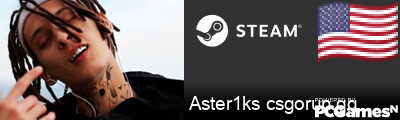 Aster1ks csgorun.gg Steam Signature