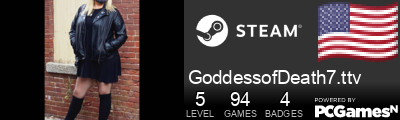 GoddessofDeath7.ttv Steam Signature
