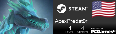 ApexPredat0r Steam Signature