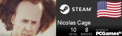 Nicolas Cage Steam Signature