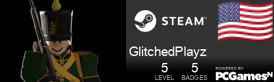 GlitchedPlayz Steam Signature