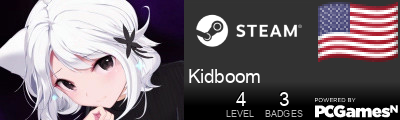 Kidboom Steam Signature