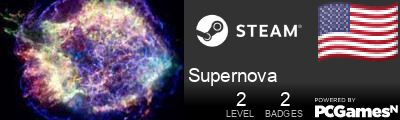 Supernova Steam Signature