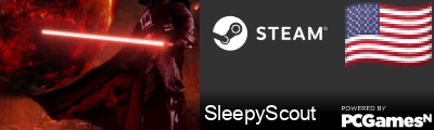 SleepyScout Steam Signature