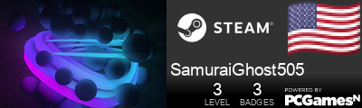 SamuraiGhost505 Steam Signature