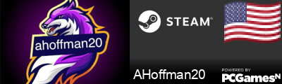 AHoffman20 Steam Signature