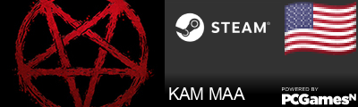 KAM MAA Steam Signature