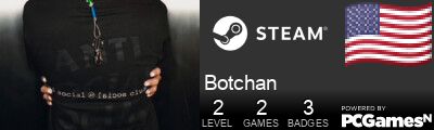Botchan Steam Signature