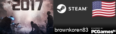 brownkoren83 Steam Signature