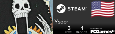Ysoor Steam Signature